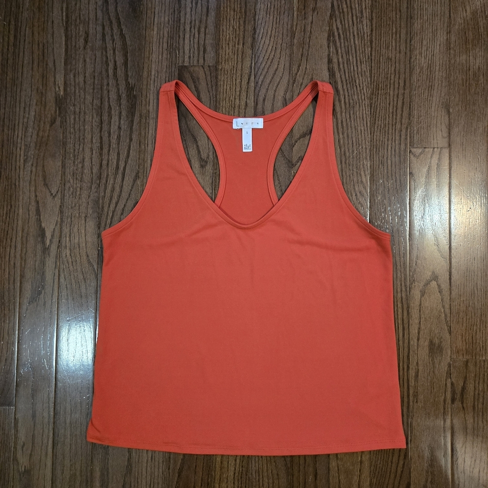 EUC Leith Vibrant Orange Tank Top